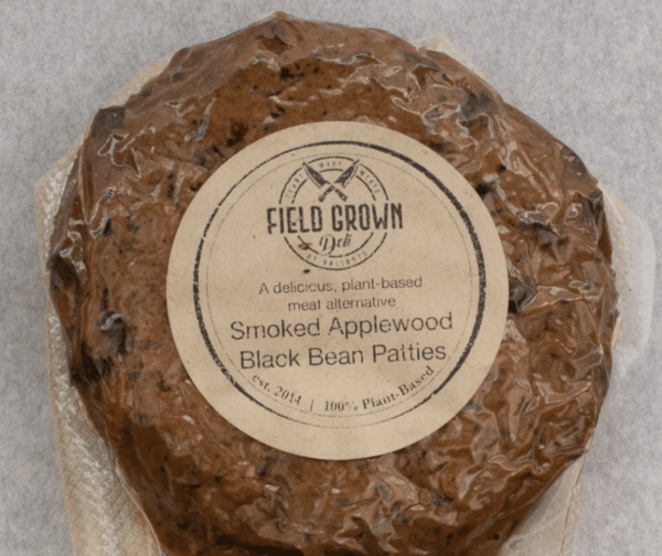 Smoked Applewood Black Bean Patties, 4 Pack